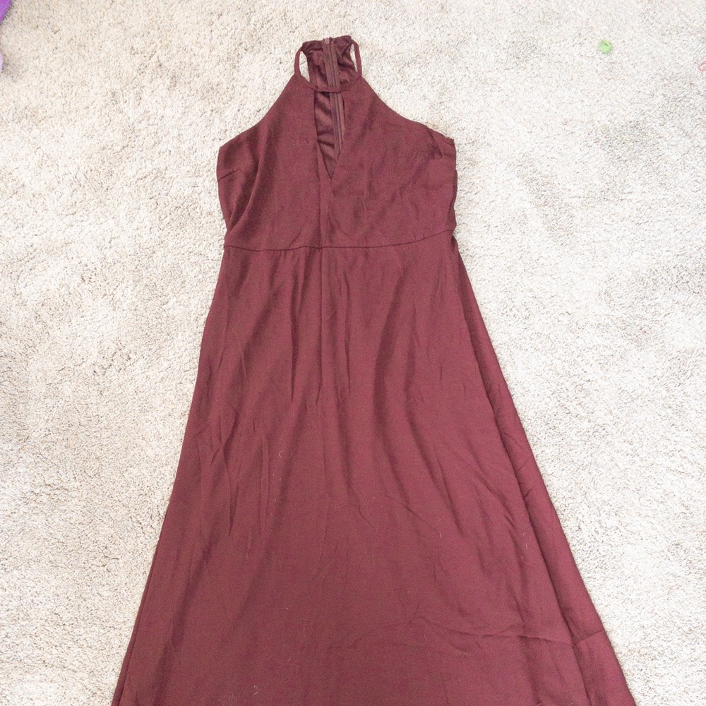 Bridesmaid dress Maroon Only Worn Once